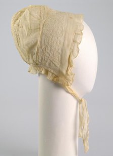 Cap, American, ca. 1850. Creator: Unknown.