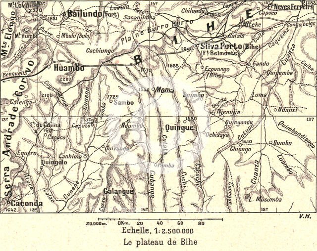 ''Le plateau de Bihe; Afrique Australe', 1914. Creator: Unknown.
