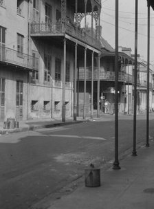 Dauphine Street, New Orleans, between 1920 and 1926. Creator: Arnold Genthe.