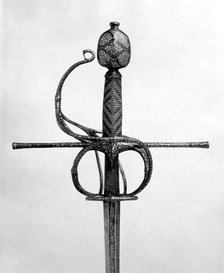 Rapier, probably Italian, early 17th century. Creator: Unknown.