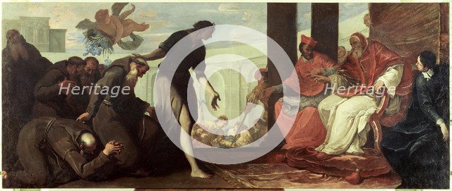  'Paul III approves the order of the Capuchins', by Sebastiano Ricci.