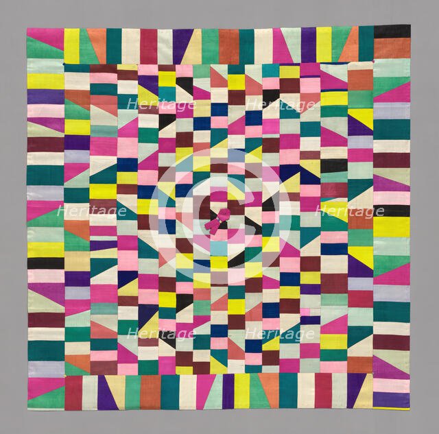 Wrapping Cloth, Pojagi, Korea, 19th century. Creator: Unknown.