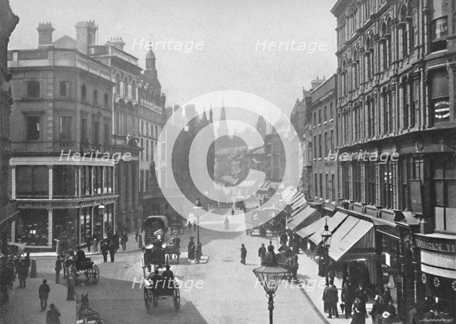 'New Street, Birmingham', c1896. Artist: Poulton & Co.