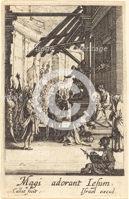 The Adoration of the Magi, in or after 1630. Creator: Jacques Callot.