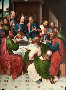 The Last Supper, 1490-1500. Creator: Master of Saint John the Evangelist (active 1490-1500).