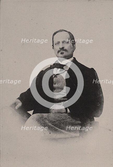 Portrait of the flutist and composer Giulio Briccialdi (1818-1881). Creator: Anonymous.