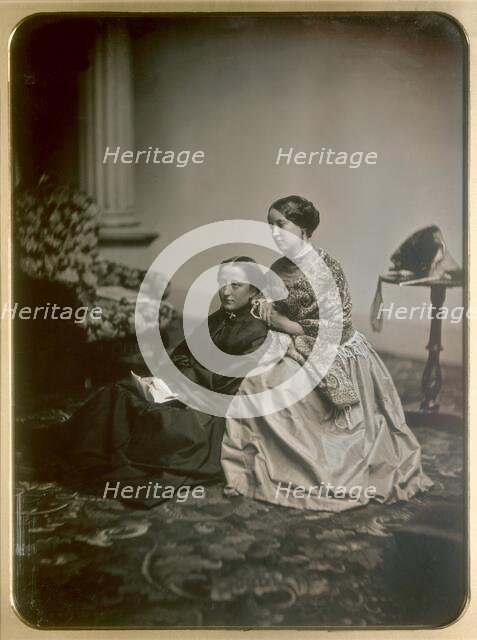 The Letter, c. 1850. Creators: Albert Sands Southworth, Josiah Johnson Hawes.