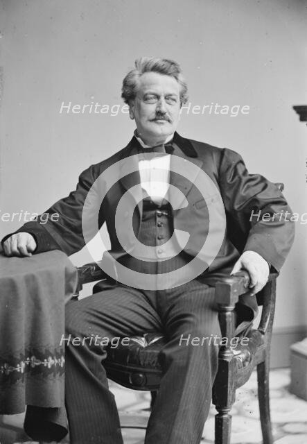 Hiram Barney, between 1855 and 1865. Creator: Unknown.