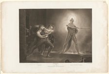 Hamlet, Horatio, Marcellus and the Ghost, 1796. Creator: Robert Thew.