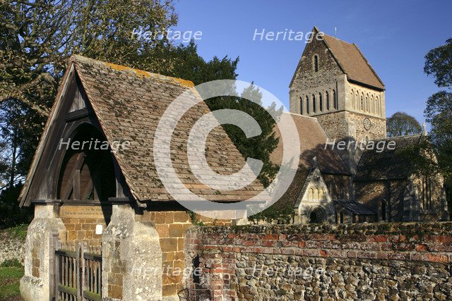 Church of St Lawrence, Castle Rising, King's Lynn, Norfolk, 2005 