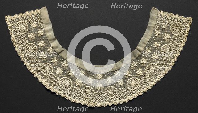 Embroidered Collar, late 19th century. Creator: Unknown.