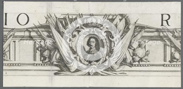 The Siege of La Rochelle: Plate 2, 1628-1630. Creator: Michael Lasne (French, 1590-1667); Abraham Bosse (French, 1602-1676), and.