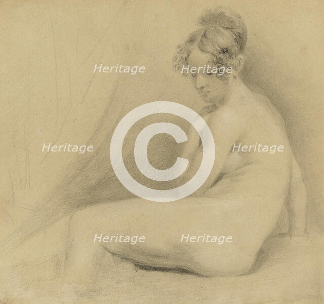 Academy Study, c1820. Creator: John Constable.