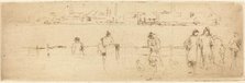 A Sketch on the Embankment. Creator: James Abbott McNeill Whistler.