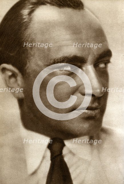 Conrad Veidt, German actor, 1933. Artist: Unknown