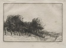 Landscape (Un Paysage). Creator: Alphonse Legros (French, 1837-1911).