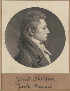 Jacob Burnet, 1807. Creator: Charles Balthazar Julien Févret de Saint-Mémin.