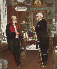 Emperor and Chancellor, 1871, (1936).  Creator: Unknown.