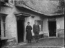 Royal Oak Inn, Wootton Rivers, Wiltshire, 1923. Creator: Katherine Jean Macfee.
