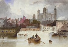Tower of London, c1800. Artist: Thompson