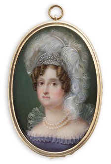 Amalie of Zweibrücken-Birkenfeld, 1817-1847. Creator: Jeremias David Alexander Fiorino.