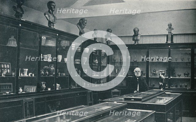 'Corner View of the Wedgwood Museum on the Old Works at Etruria, Staffordshire', c1908. Artist: Unknown.