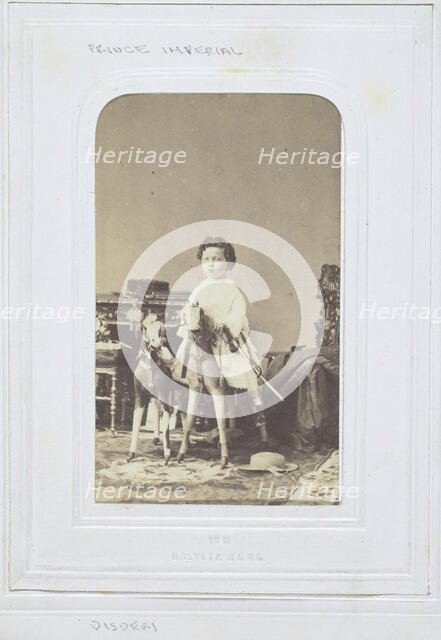 Prince Imperial, c. 1860. Creator: André-Adolphe-Eugène Disdéri.