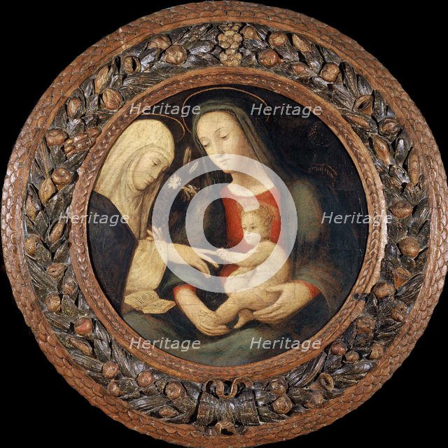 The Mystical Marriage of Saint Catherine, First Half of 16th cen.. Creator: Anonymous.