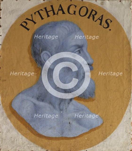 Pythagoras of Samos, c. 1650-1660. Creator: Sandrart, Joachim, von (1606-1688).
