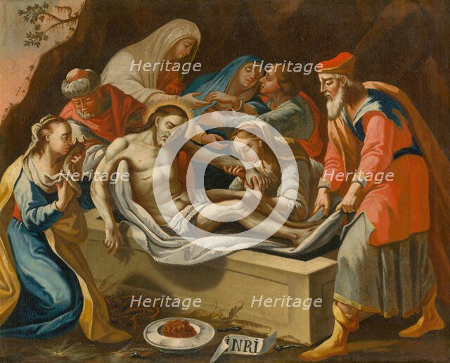 Entombment of Christ, 18th century. Creator: Unknown.