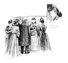 America Revisited by our Special Artist:...Nellie Bly...after her journey round the world, 1890. Creator: Unknown.