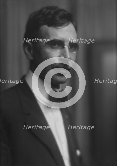 Jones, L.B., Mr., portrait photograph, 1913. Creator: Arnold Genthe.