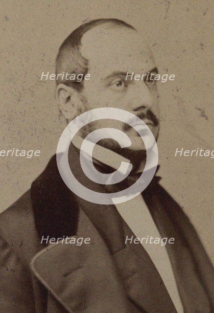 Portrait of the composer Jean-Baptiste Arban (1825-1889), 1880s.