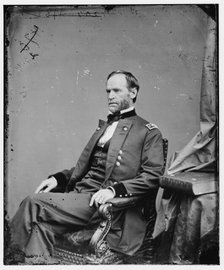 General William T. Sherman, US Army, 1869. Creator: Unknown.