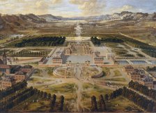 The Palace of Versailles, the Grand Trianon, ca 1668. Artist: Patel, Pierre (1605-1676)