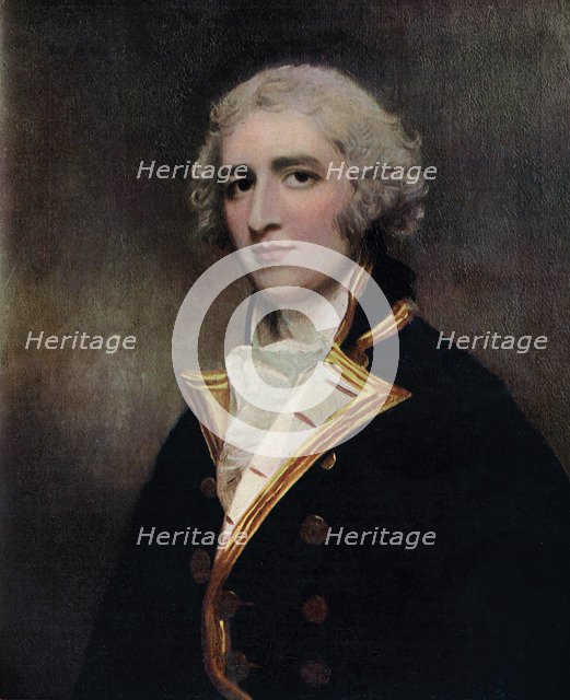 Captain William Bentinck (1764-1813), naval commander, 1787-1788 (1910).Artist: George Romney