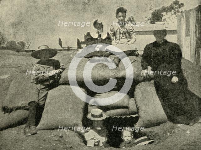 'Typical Underground Dwelling at Kimberley', 1900. Creator: Unknown.