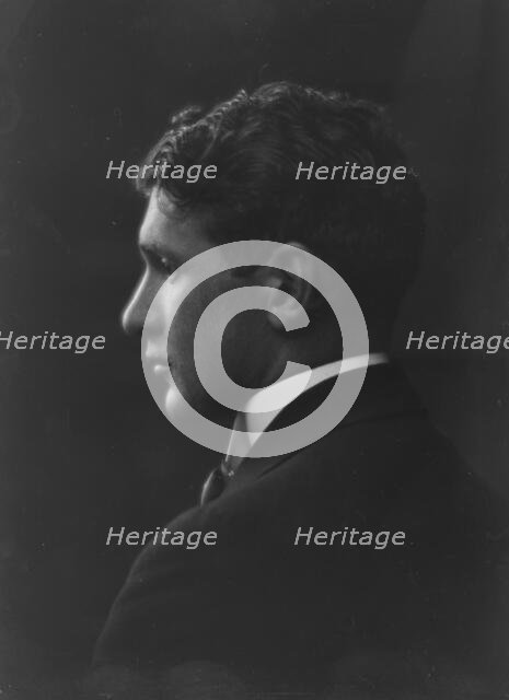 Doubleday, Nelson, Mr., portrait photograph, 1916. Creator: Arnold Genthe.