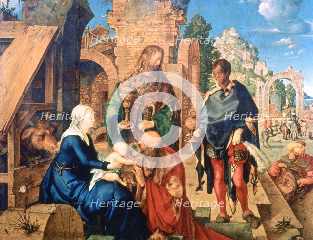 'The Adoration of the Magi', 1504. Artist: Albrecht Dürer