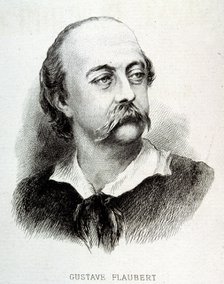 Gustavo Flaubert (1821-1880), Frencnh novelist born in Ruan.