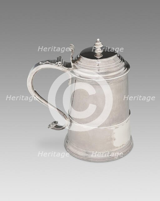 Tankard, c. 1729. Creator: John Burt.