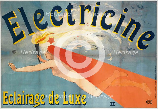 Electricine. Eclairage de Luxe, 1896. Creator: Anonymous.