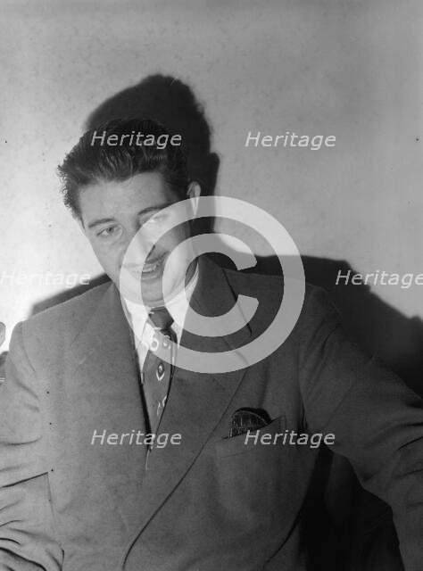 Portrait of Johnny Bothwell, 1938. Creator: William Paul Gottlieb.