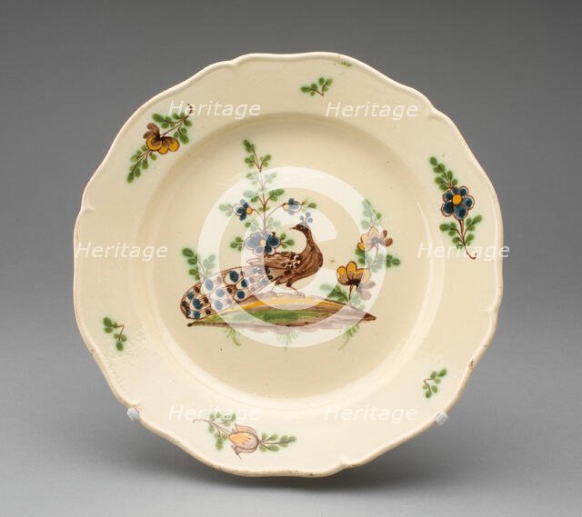 Plate, Burslem, c. 1770. Creator: Wedgwood.