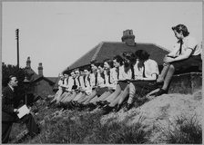 Royal Air Force No. 2 School of Photography, Palatine Road, Blackpool, 1942-1943. Creator: Barnet Saidman.