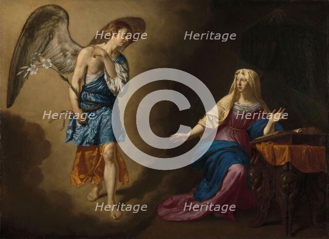 The Annunciation to the Virgin, 1667. Creator: Adriaen van de Velde.