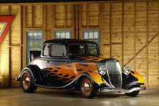 Ford Custom 1934. Artist: Simon Clay.