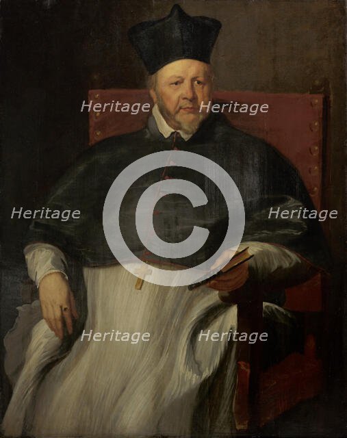 Joannes Malderus, Bishop of Antwerp, c1620s. Creator: Anthony van Dyck.