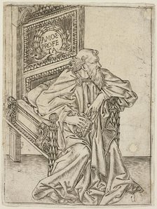 The Prophet Amos, c. 1470. Creator: Baccio Baldini.