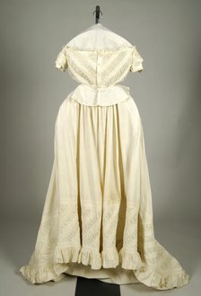 Morning dress, American, ca. 1865. Creator: Unknown.